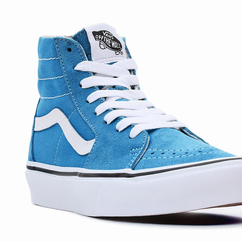 Tenis Botas Vans Sk8-Hi Tapered Mujer Azules | EHV518324