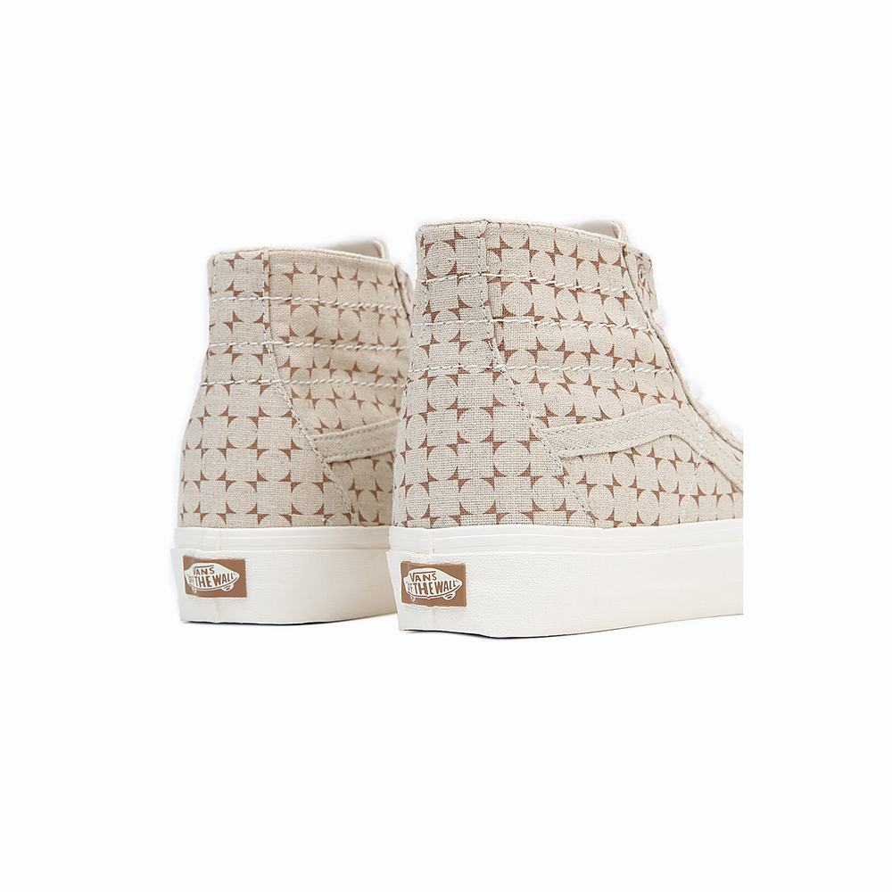 Tenis Botas Vans Sk8-Hi Tapered Mujer Beige | JPC524190