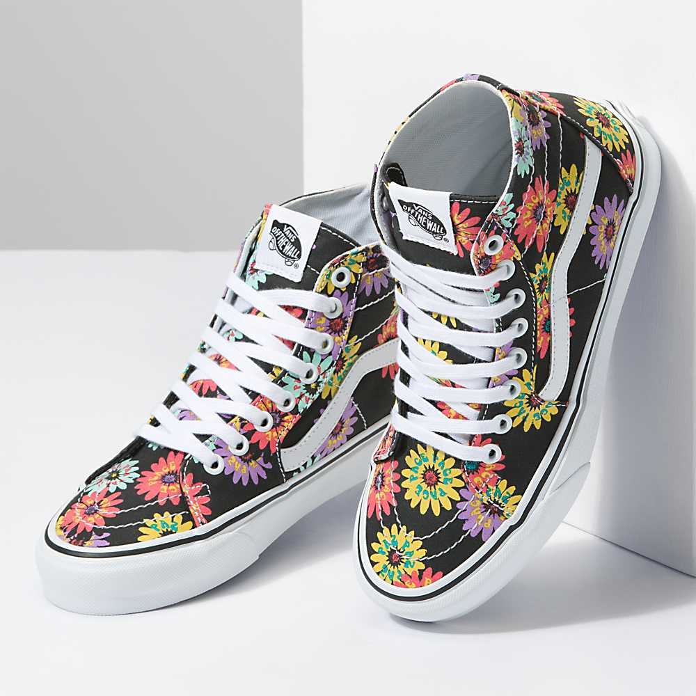 Tenis Botas Vans Sk8-Hi Tapered Mujer Multicolor | NPH321864