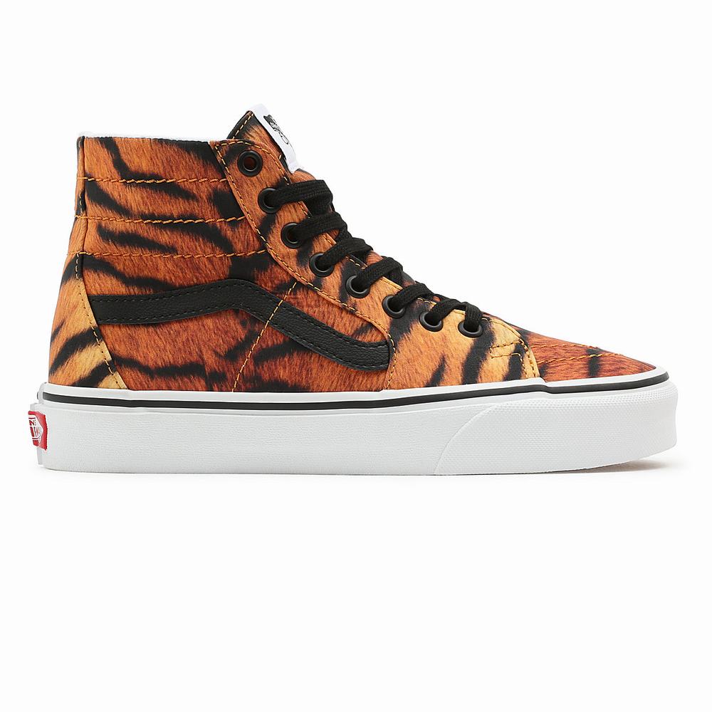 Tenis Botas Vans Sk8-Hi Tapered Mujer Naranjas | BZK293857