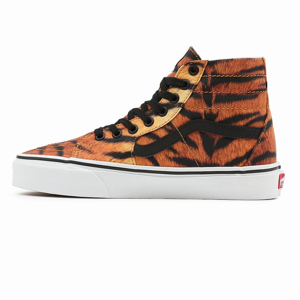 Tenis Botas Vans Sk8-Hi Tapered Mujer Naranjas | BZK293857