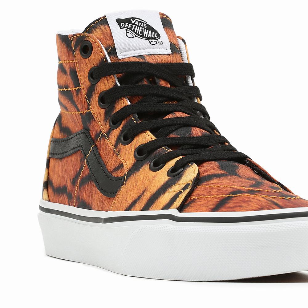 Tenis Botas Vans Sk8-Hi Tapered Mujer Naranjas | BZK293857