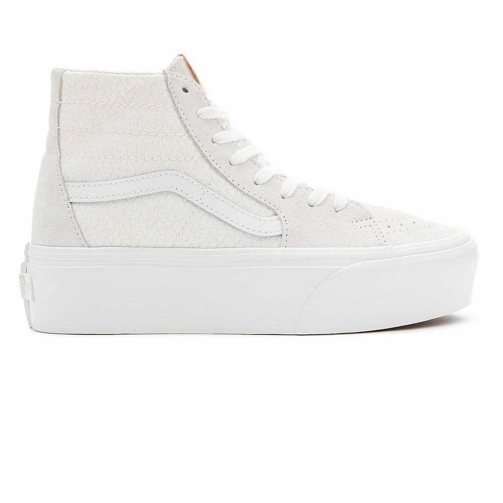 Tenis Botas Vans Sk8-Hi Tapered Stackform Hombre Rosas | AOB564128