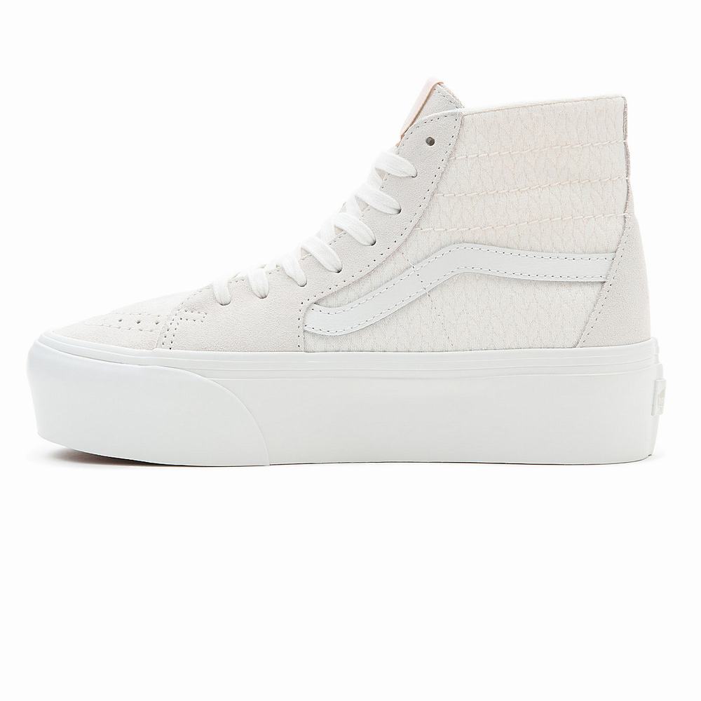 Tenis Botas Vans Sk8-Hi Tapered Stackform Hombre Rosas | AOB564128