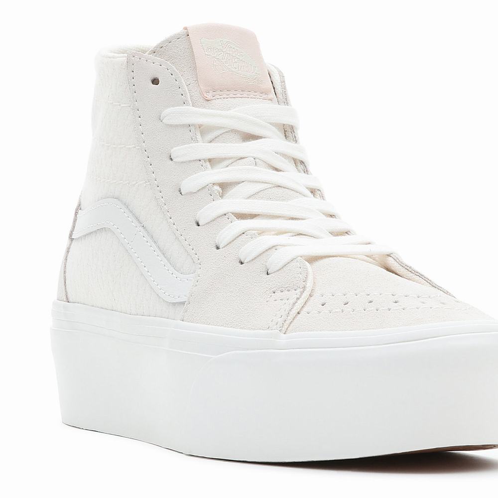 Tenis Botas Vans Sk8-Hi Tapered Stackform Hombre Rosas | AOB564128