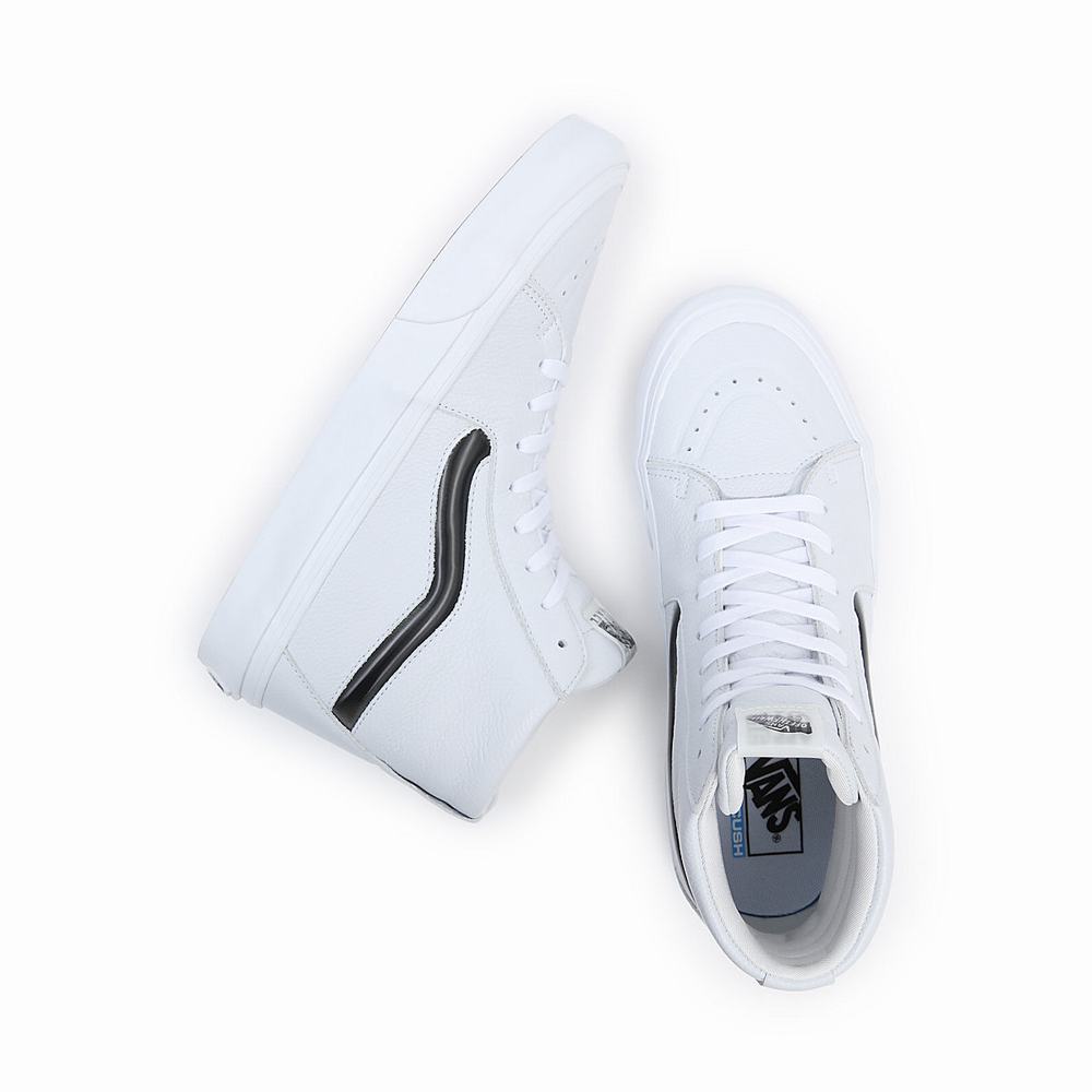 Tenis Botas Vans Sk8-Hi XL Hombre Blancas | NAX510872