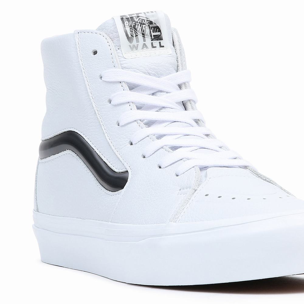 Tenis Botas Vans Sk8-Hi XL Hombre Blancas | NAX510872