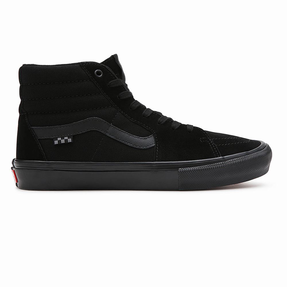 Tenis Botas Vans Skate Sk8-Hi Hombre Negras | JXL671820