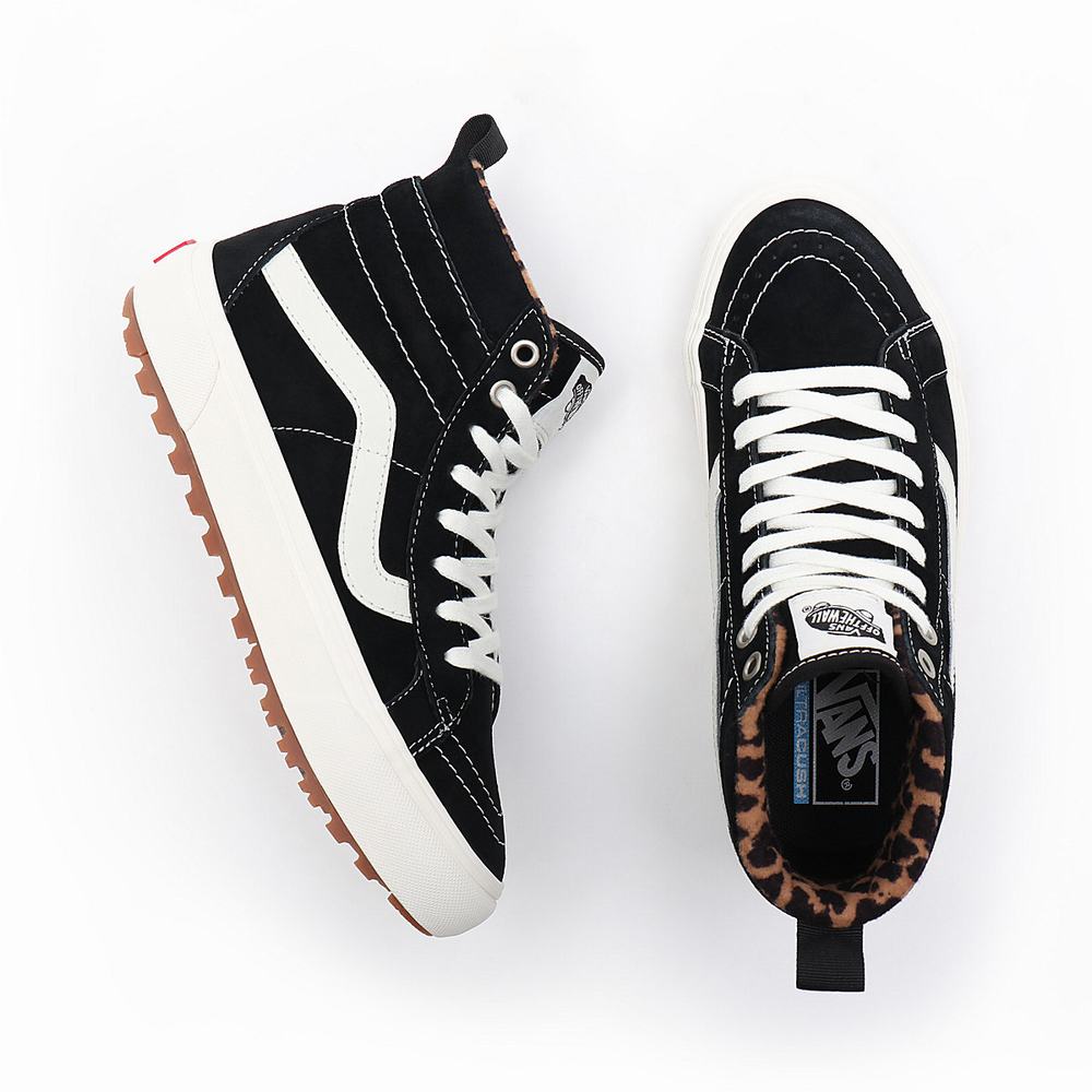 Tenis Botas Vans Suede Sk8-Hi MTE-1 Mujer Negras | JWG736912