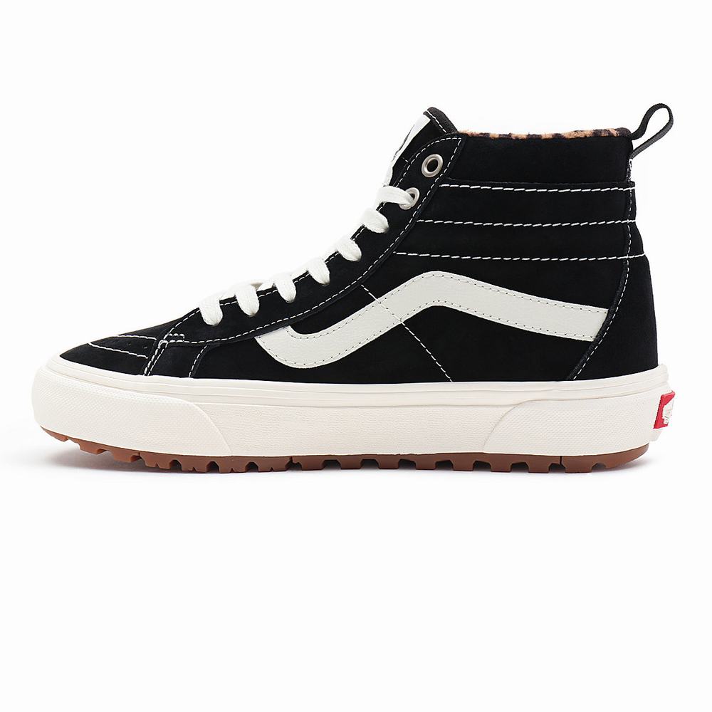 Tenis Botas Vans Suede Sk8-Hi MTE-1 Mujer Negras | JWG736912