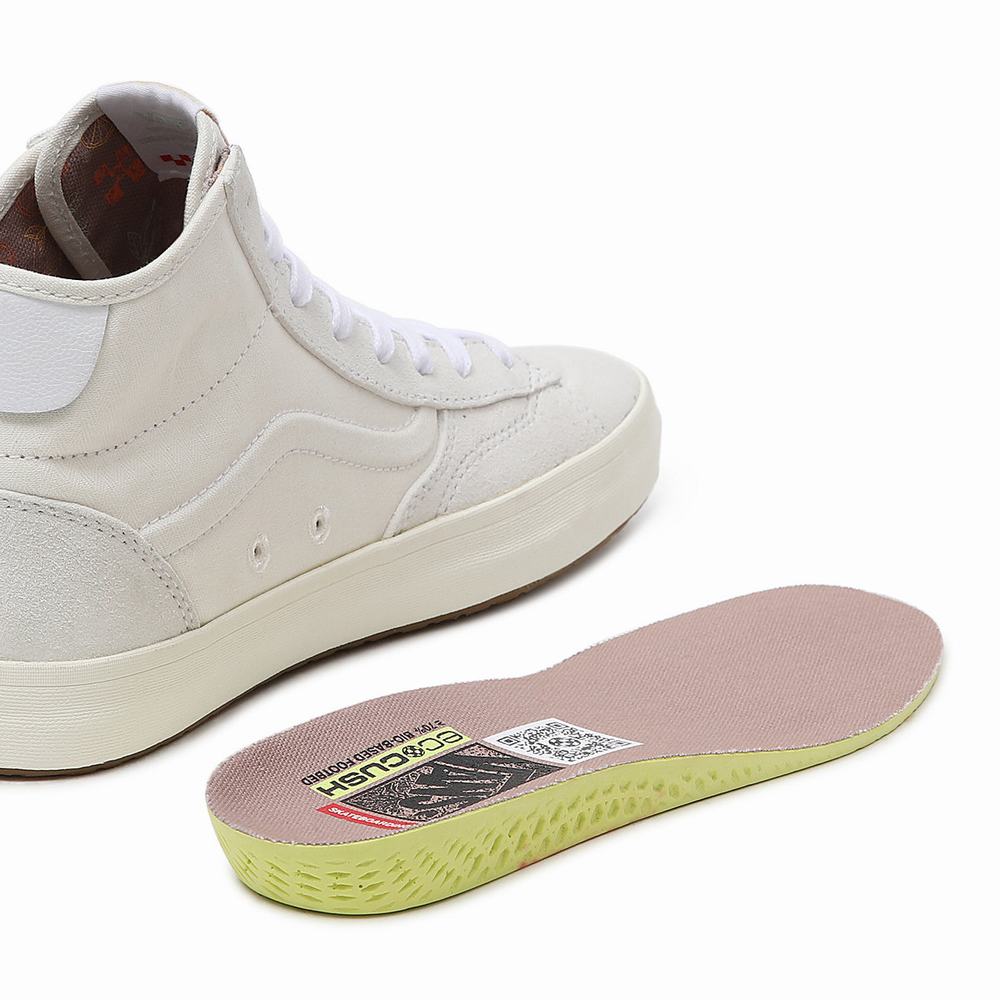 Tenis Botas Vans The Lizzie Hombre Blancas | APN493586