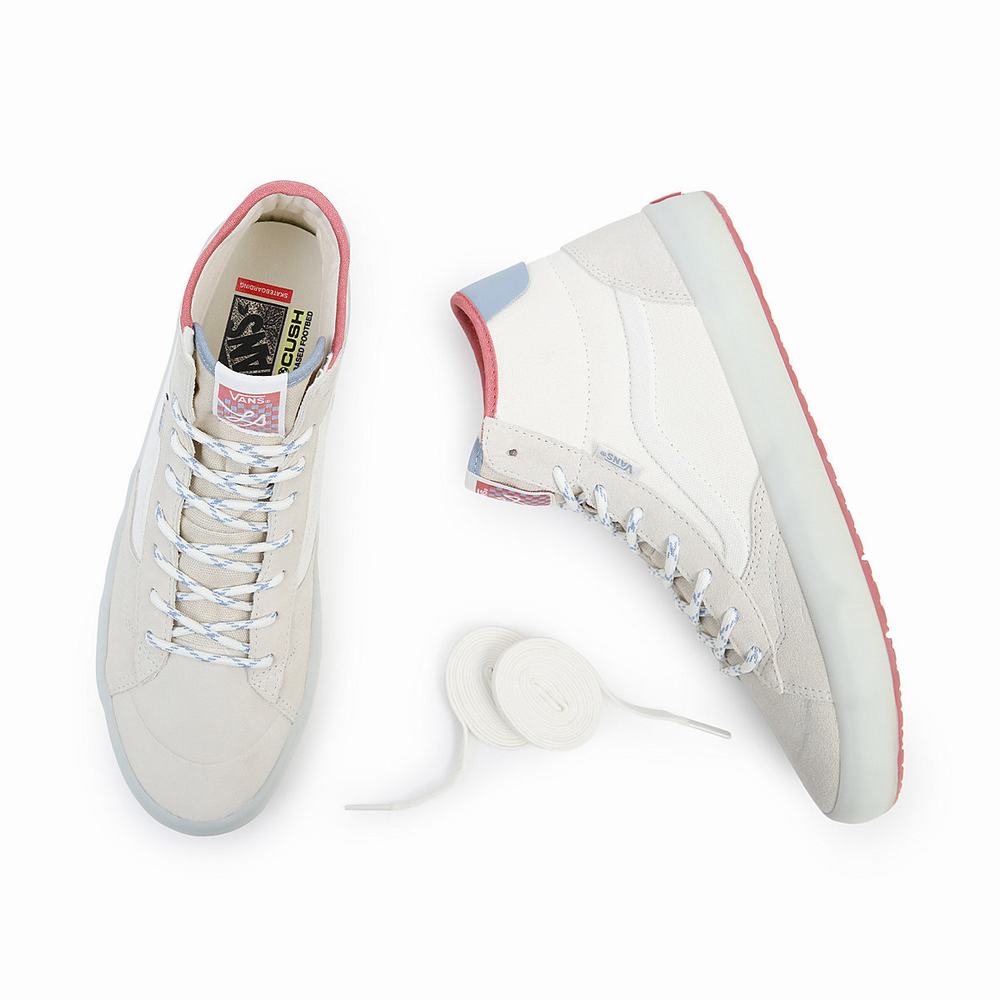 Tenis Botas Vans The Lizzie Hombre Blancas | HSN268395