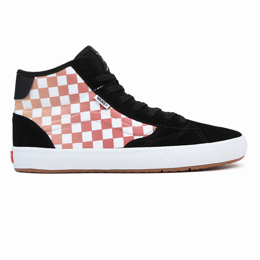 Tenis Botas Vans The Lizzie Hombre Negras/Multicolor | AMU541602