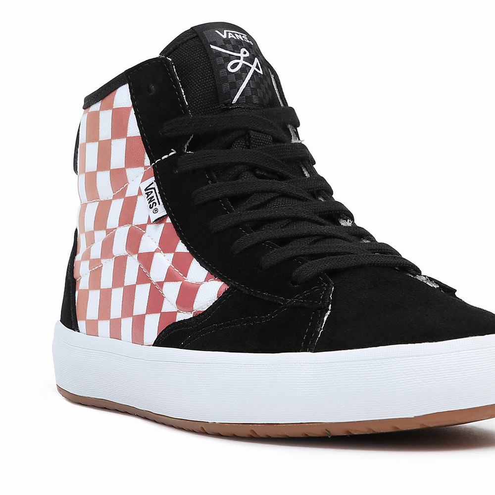 Tenis Botas Vans The Lizzie Hombre Negras/Multicolor | AMU541602