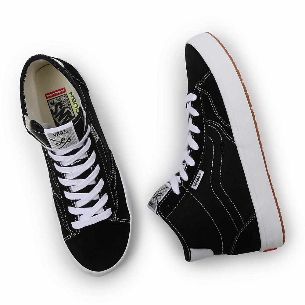 Tenis Botas Vans The Lizzie Hombre Negras | QYJ951402