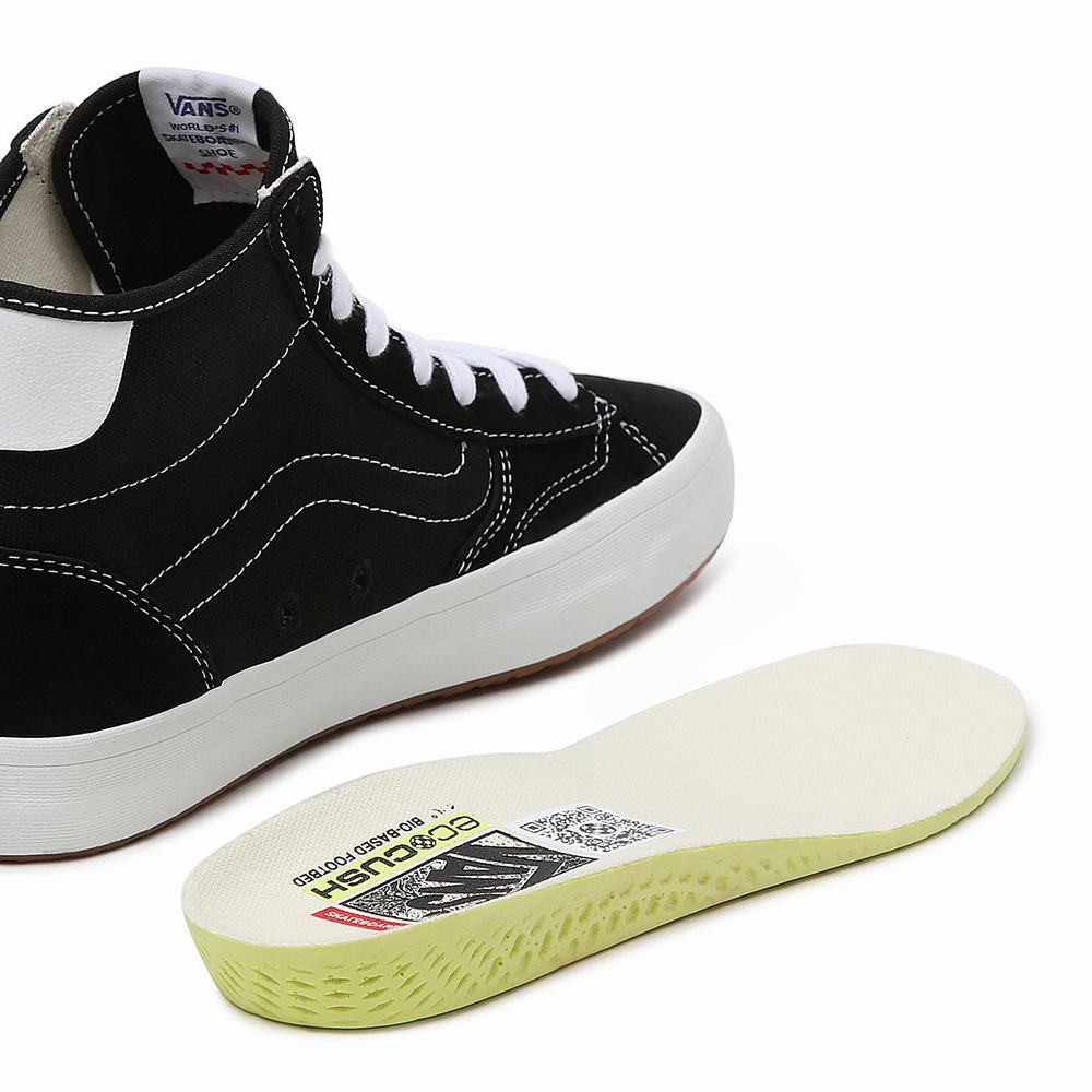 Tenis Botas Vans The Lizzie Hombre Negras | QYJ951402