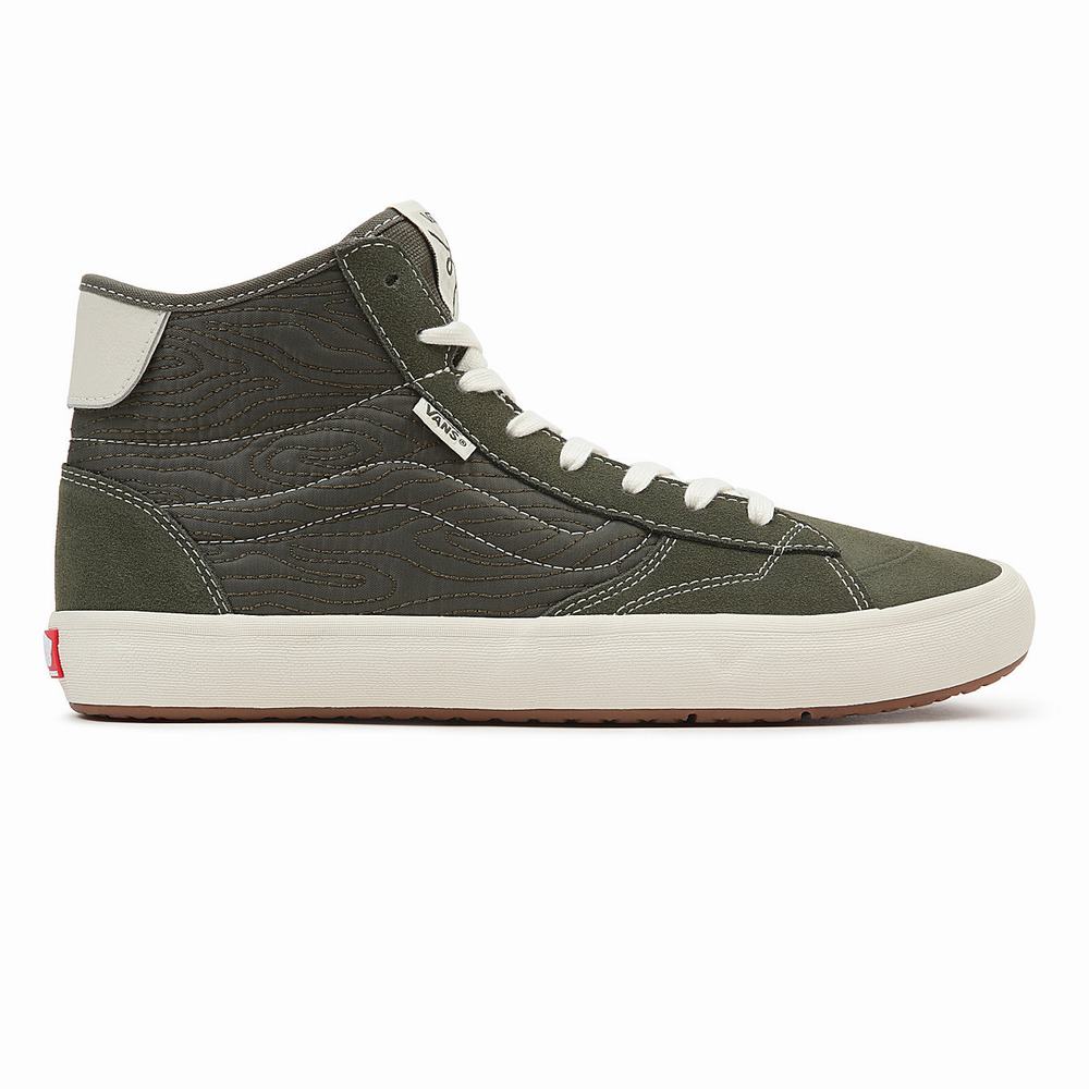 Tenis Botas Vans The Lizzie Hombre Verde | TKB051748