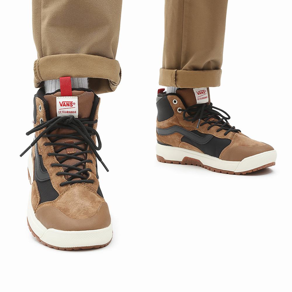 Tenis Botas Vans UltraRange EXO Hi MTE-1 Hombre Marrones | HEC724861