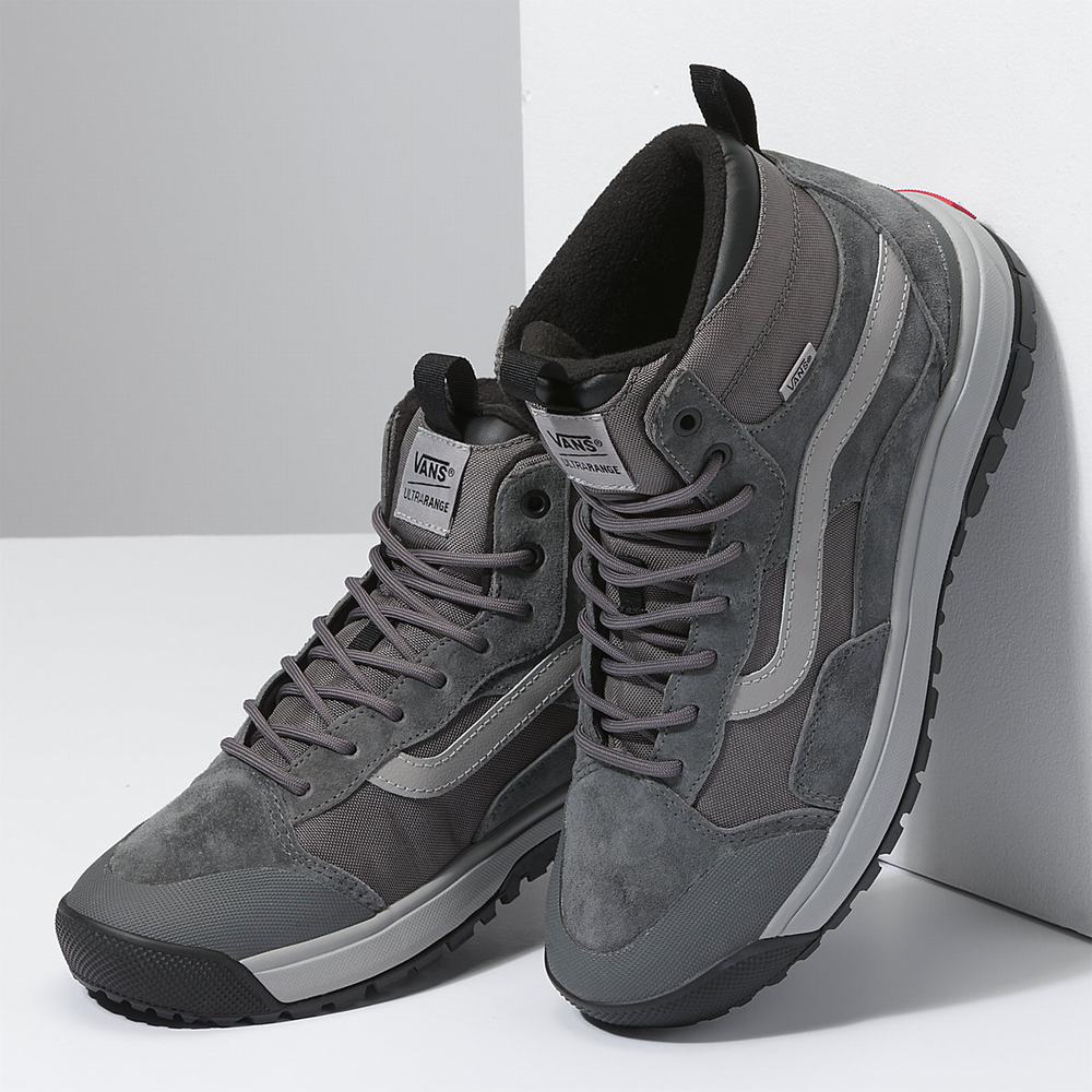 Tenis Botas Vans UltraRange EXO Hi MTE-1 Mujer Gris | UJR042571