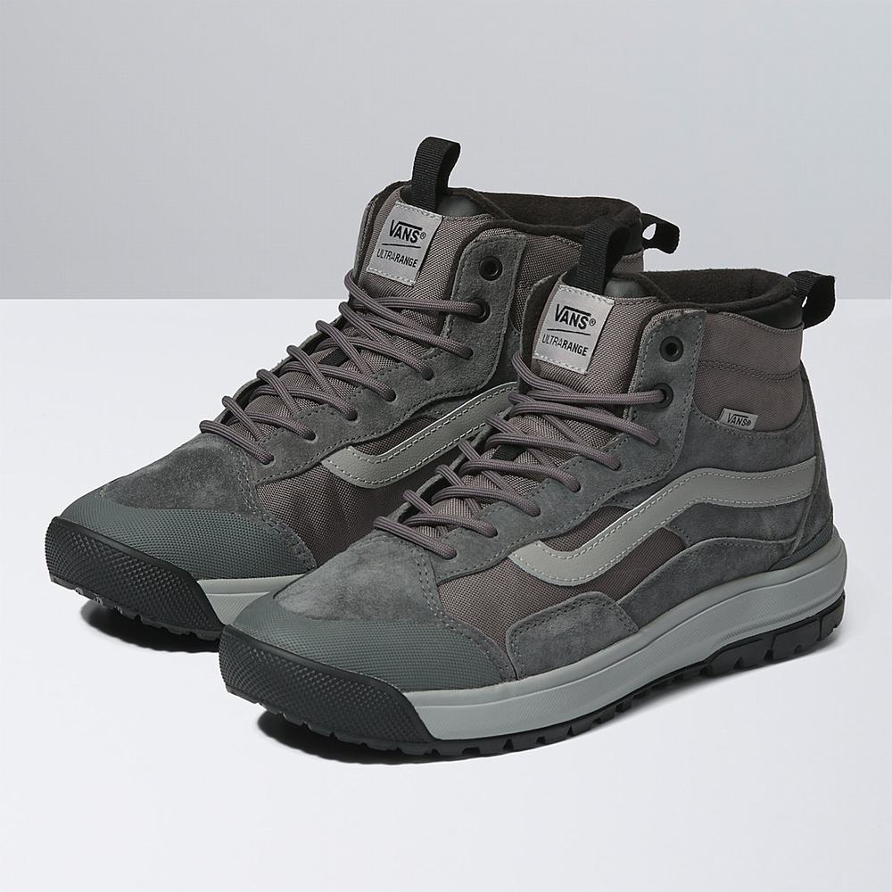 Tenis Botas Vans UltraRange EXO Hi MTE-1 Mujer Gris | UJR042571