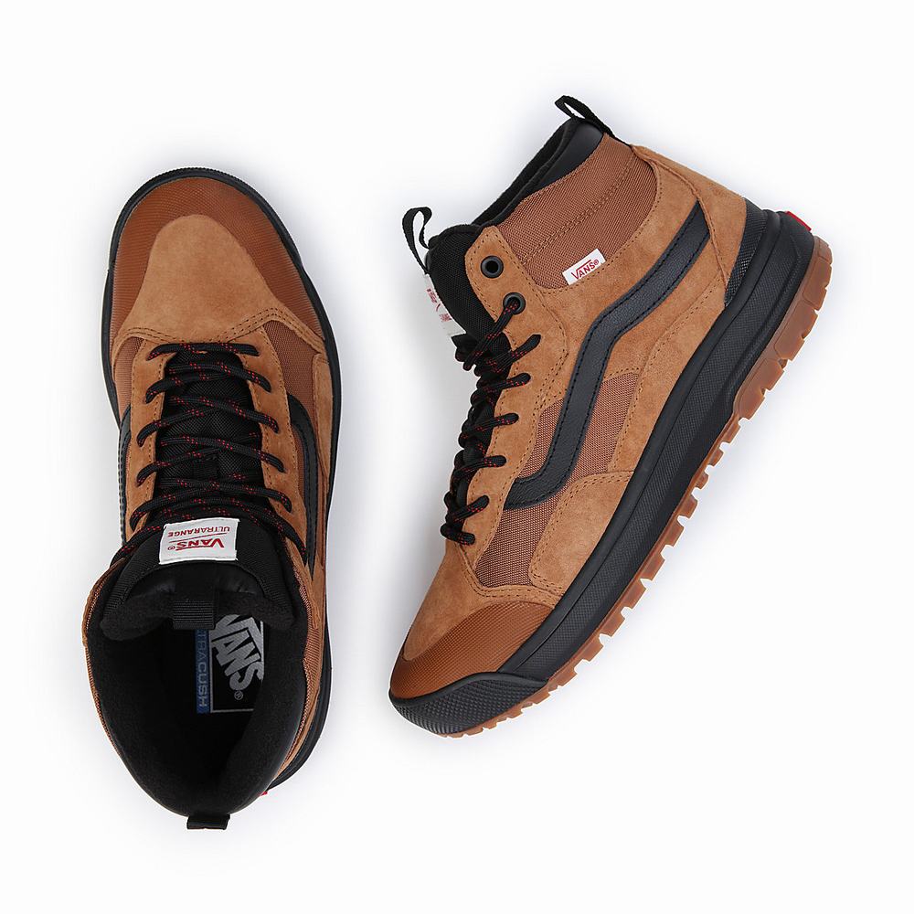 Tenis Botas Vans UltraRange EXO Hi MTE-1 Mujer Marrones/Naranjas | ZEB034217