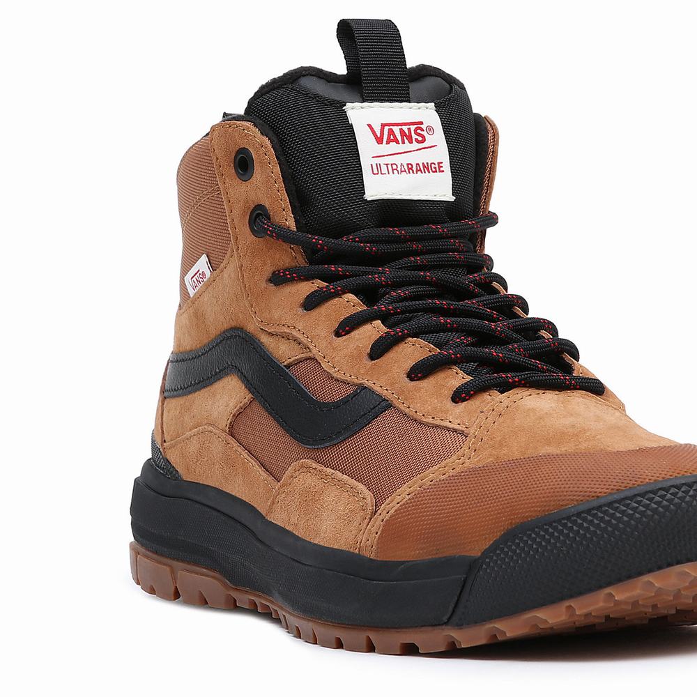 Tenis Botas Vans UltraRange EXO Hi MTE-1 Mujer Marrones/Naranjas | ZEB034217