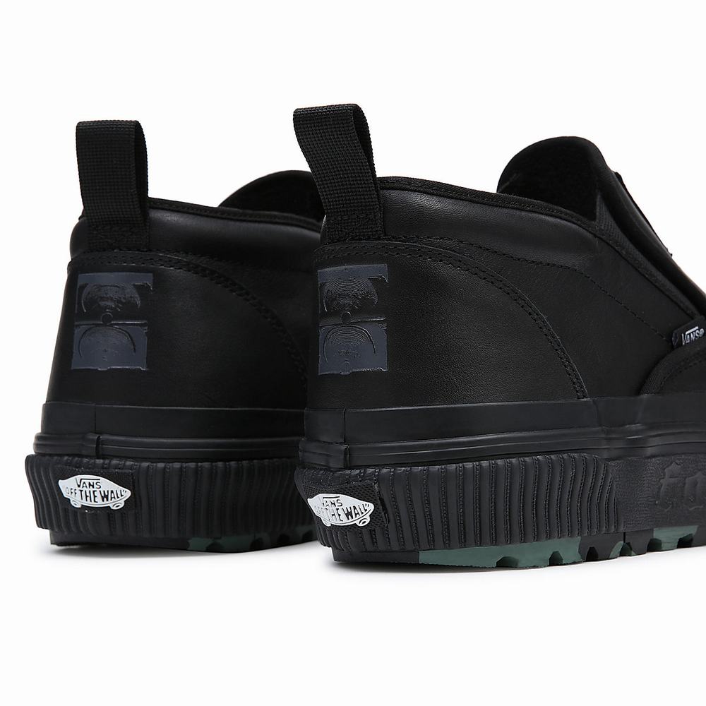 Tenis Botas Vans X Former Mid Slip MTE-1 Mujer Negras | CQG957380