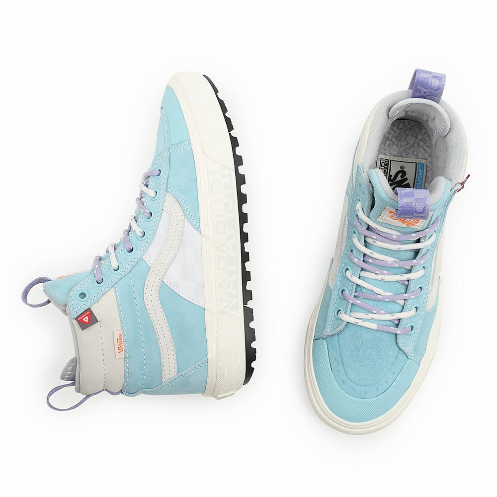 Tenis Botas Vans X Napapijri Sk8-Hi MTE-2 Mujer Azules | FTC642987