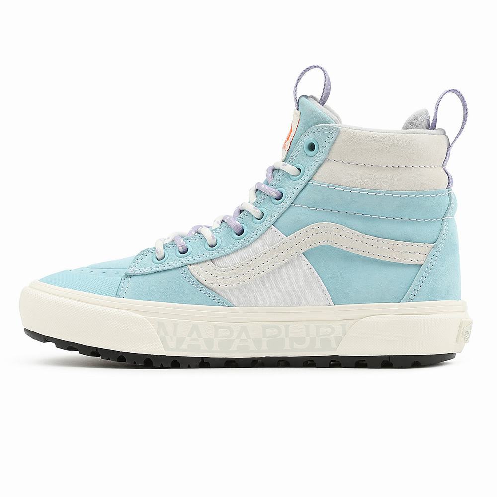 Tenis Botas Vans X Napapijri Sk8-Hi MTE-2 Mujer Azules | FTC642987