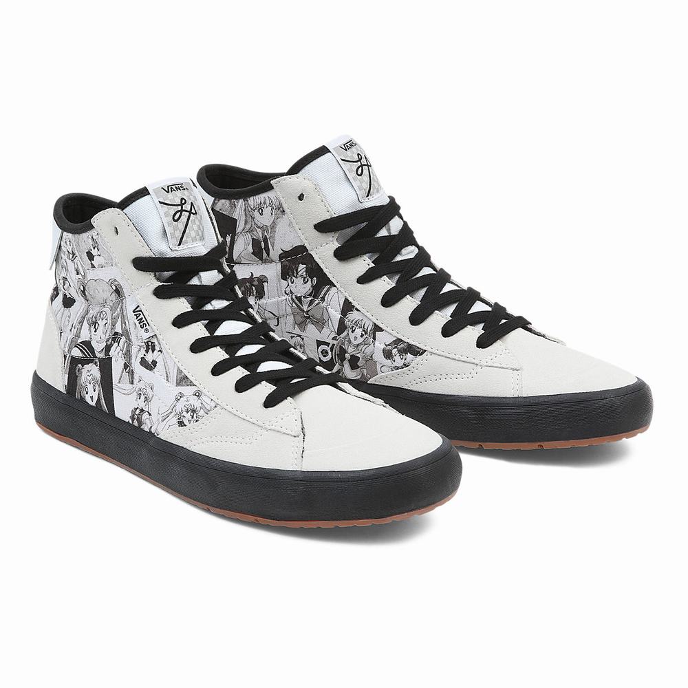 Tenis Botas Vans X Pretty Guardian Sailor Moon The Lizzie Mujer Blancas | RWJ928405