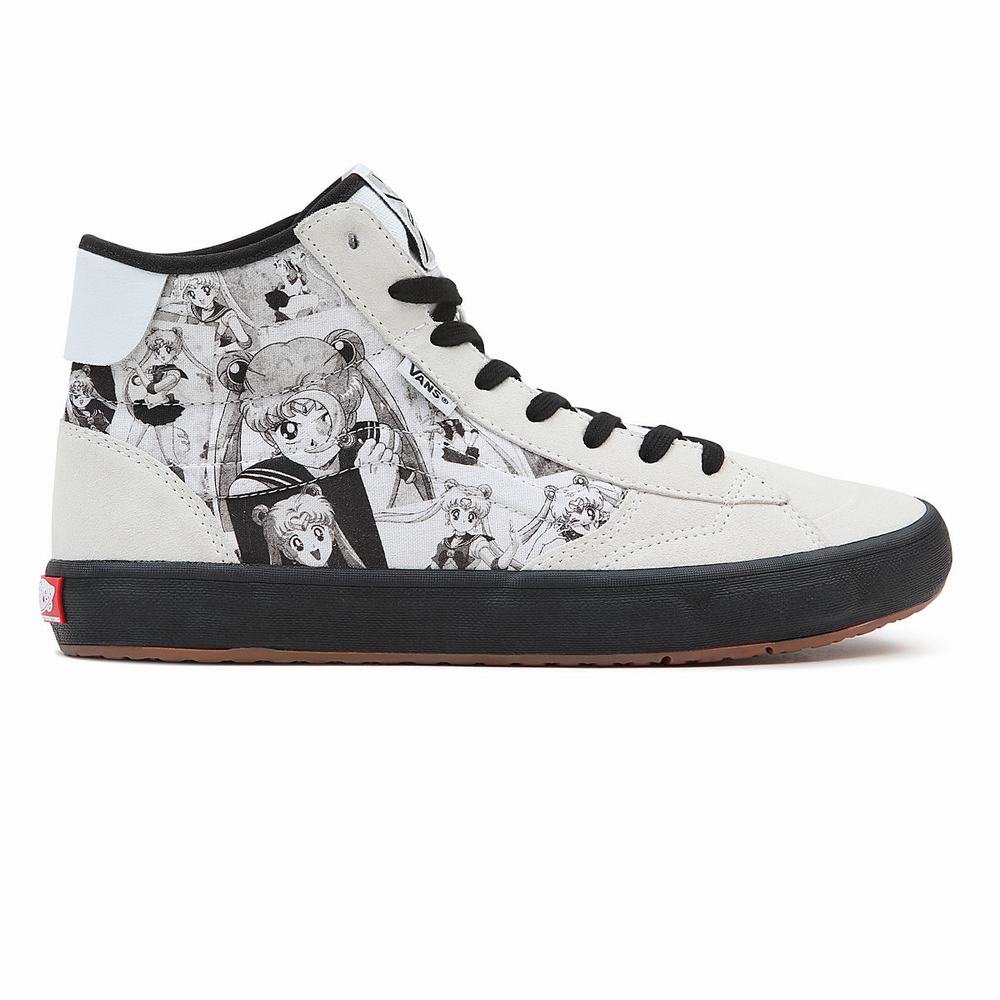 Tenis Botas Vans X Pretty Guardian Sailor Moon The Lizzie Mujer Blancas | RWJ928405