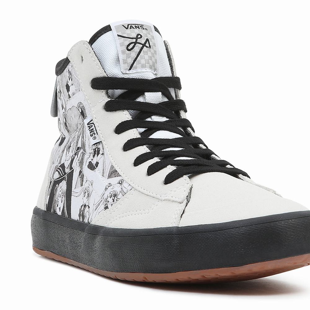 Tenis Botas Vans X Pretty Guardian Sailor Moon The Lizzie Hombre Blancas | SXD107584