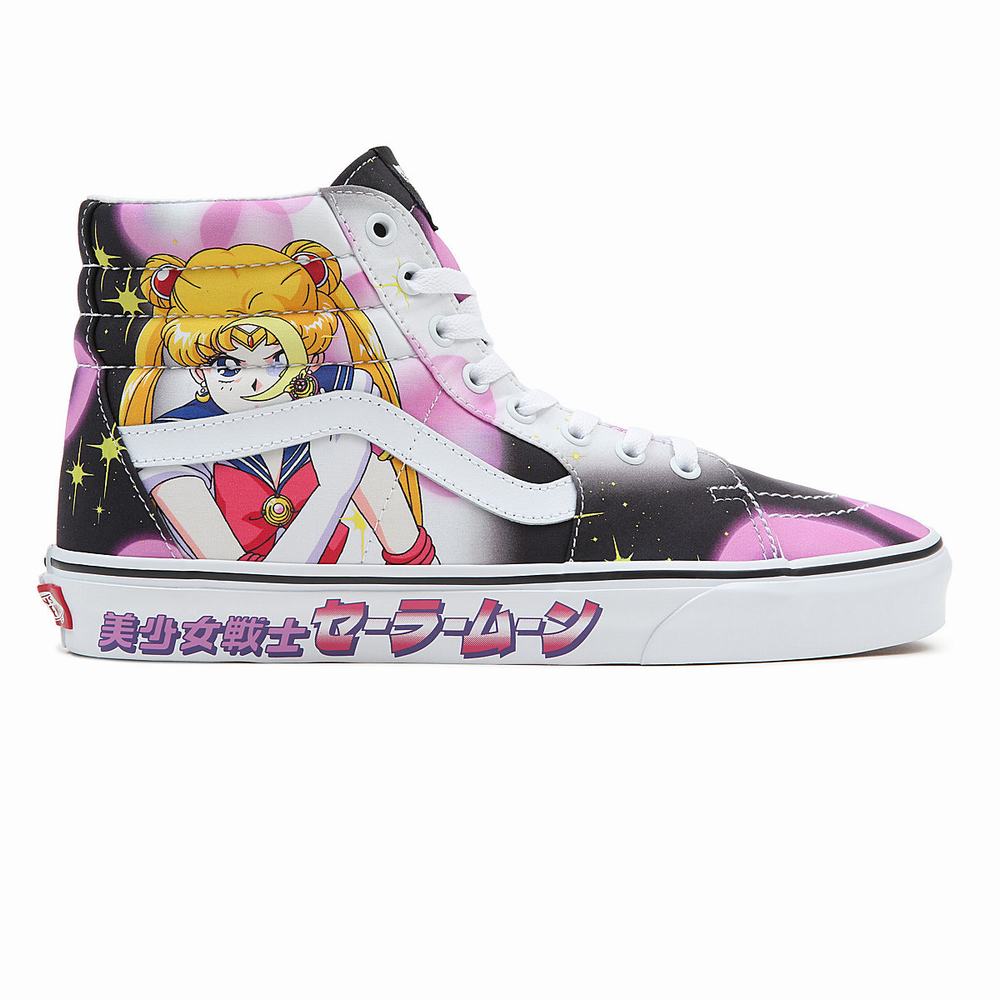 Tenis Botas Vans X Pretty Guardian Sailor Moon Sk8-Hi Hombre Multicolor | UKG071498