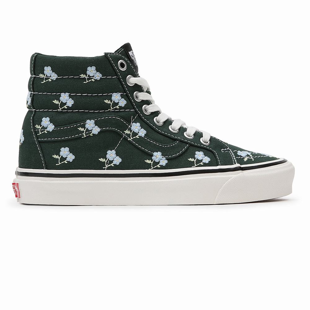 Tenis Botas Vans X Sandy Liang Sk8-Hi 38 DX Mujer Verde | GCY718650