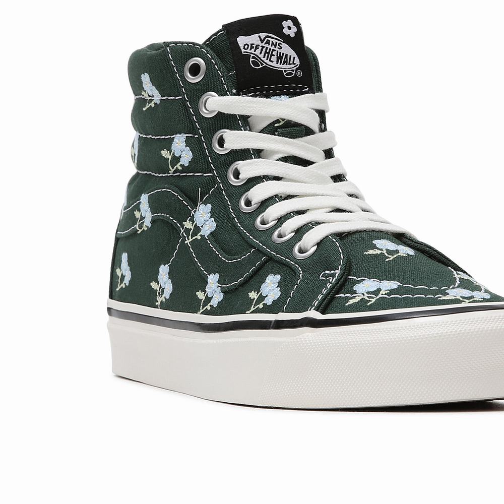 Tenis Botas Vans X Sandy Liang Sk8-Hi 38 DX Mujer Verde | GCY718650