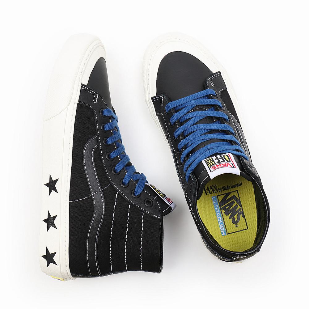 Tenis Botas Vans X Wade Goodall Sk8-Hi 138 Decon Sf Mujer Negras | IPZ531794