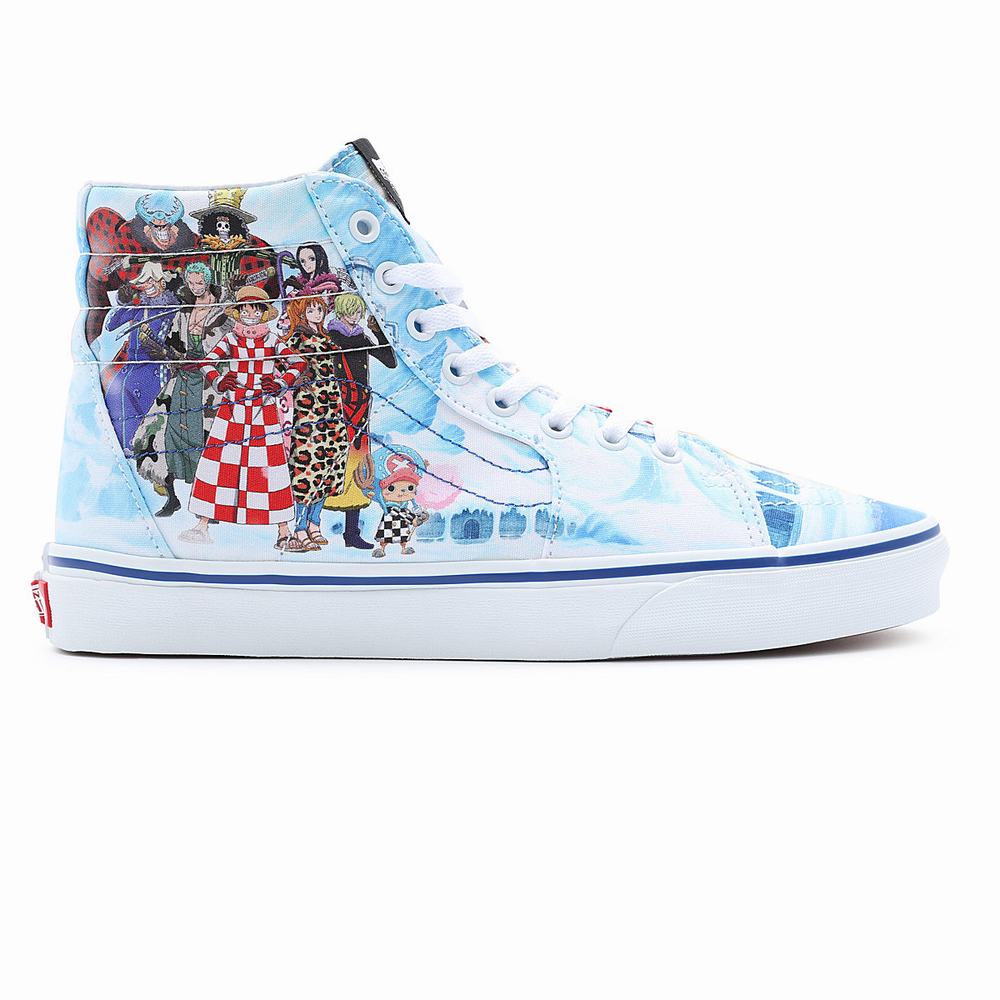 Tenis Botas Vans x One Piece Sk8-Hi Hombre Multicolor | DZJ216487