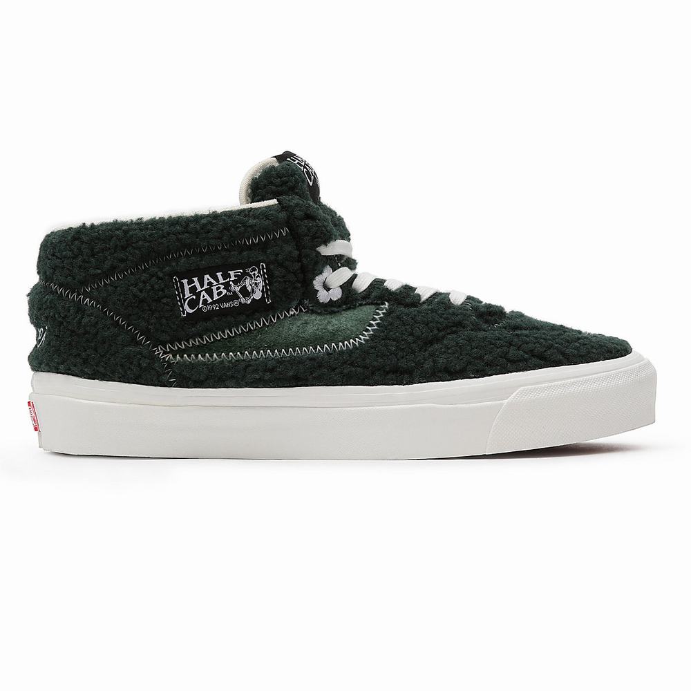 Tenis Botas Vans x Sandy Liang Half Cab 33 DX Mujer Verde | ORY749853