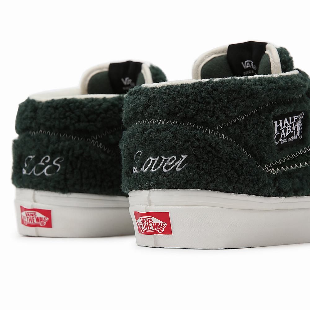 Tenis Botas Vans x Sandy Liang Half Cab 33 DX Mujer Verde | ORY749853