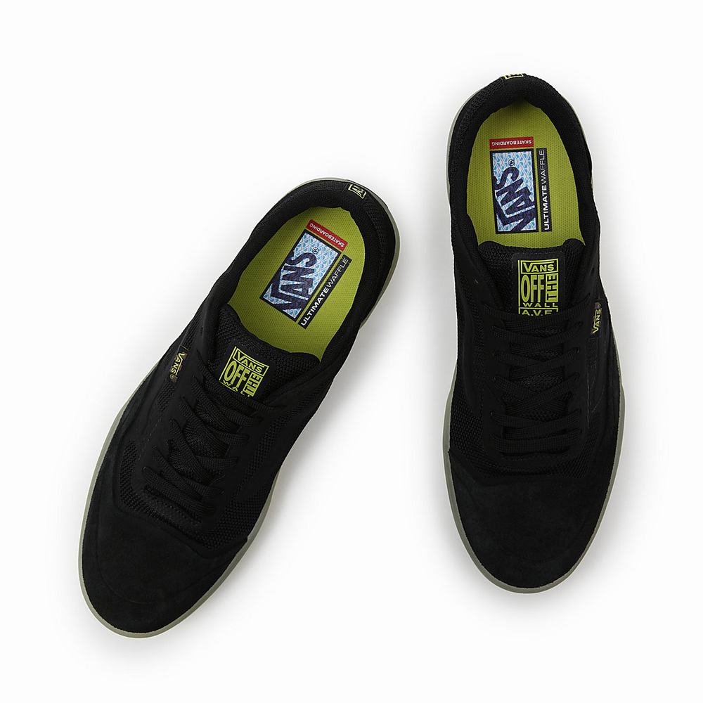 Tenis Skate Vans AVE Hombre Negras | NPA617235