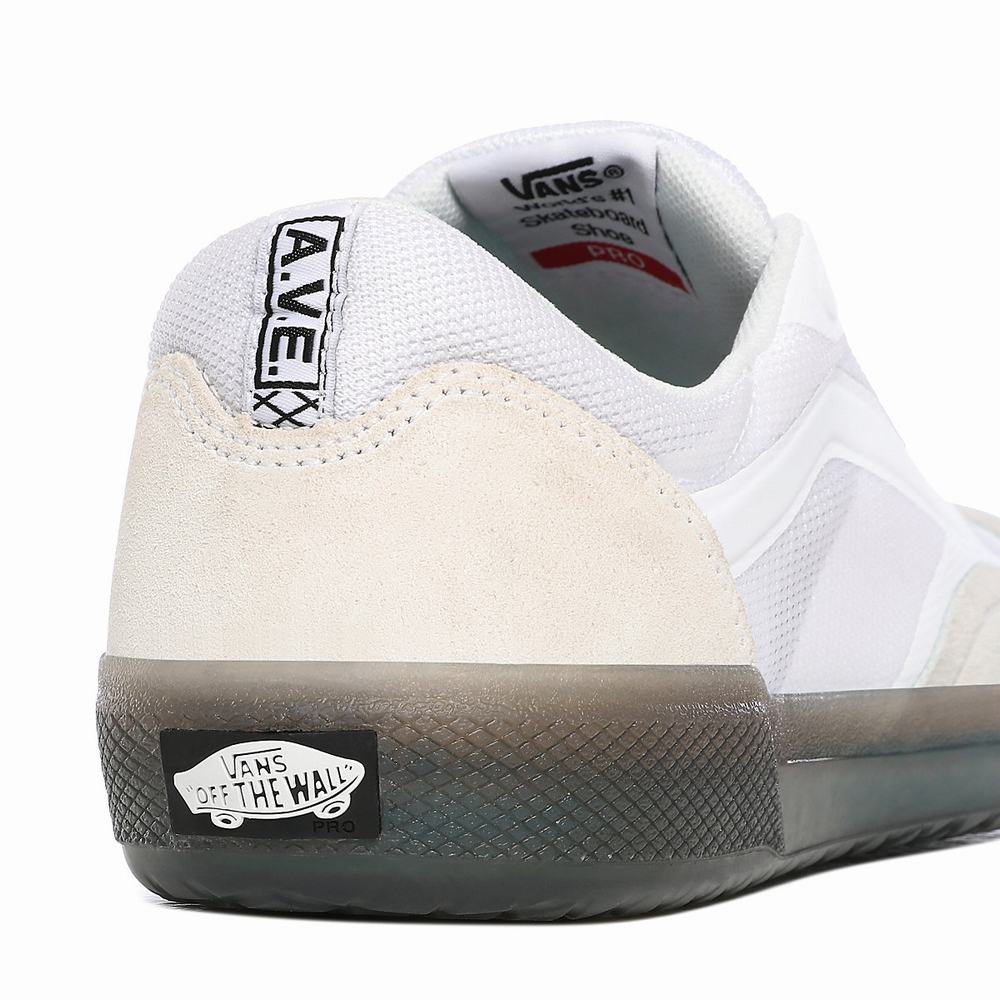 Tenis Skate Vans Ave Pro Hombre Blancas | BDY591470