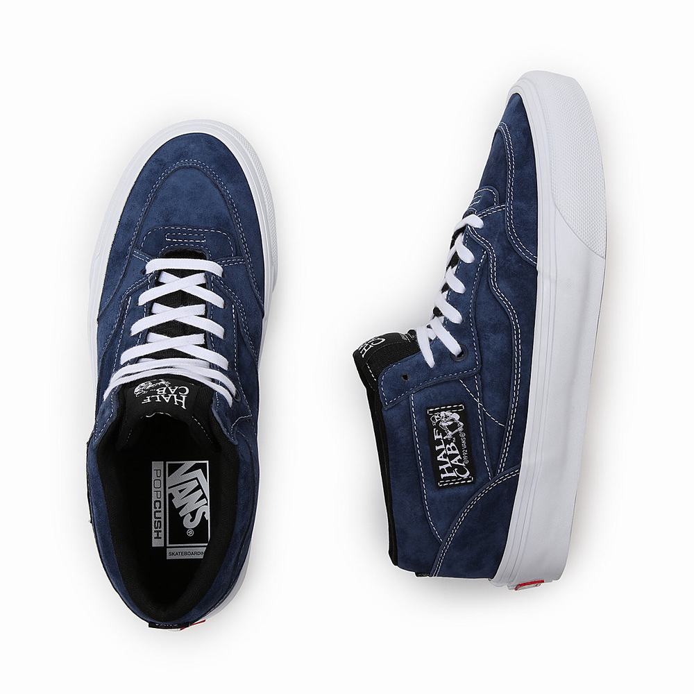 Tenis Skate Vans Half Cab '92 Hombre Azules | SPI412759