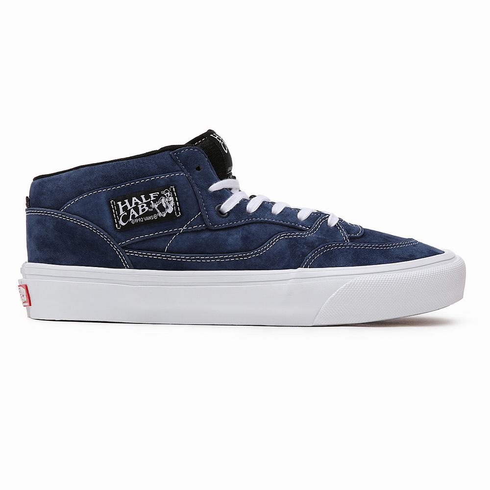 Tenis Skate Vans Half Cab '92 Hombre Azules | SPI412759