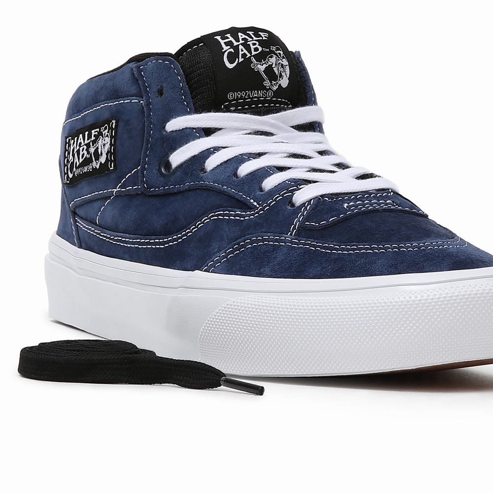 Tenis Skate Vans Half Cab '92 Hombre Azules | SPI412759