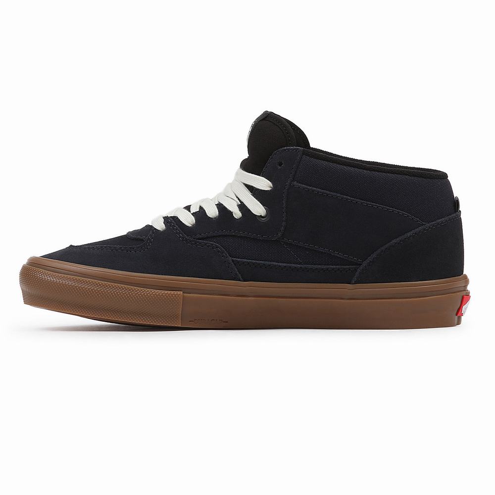 Tenis Skate Vans Half Cab Hombre Azules | YXS729460