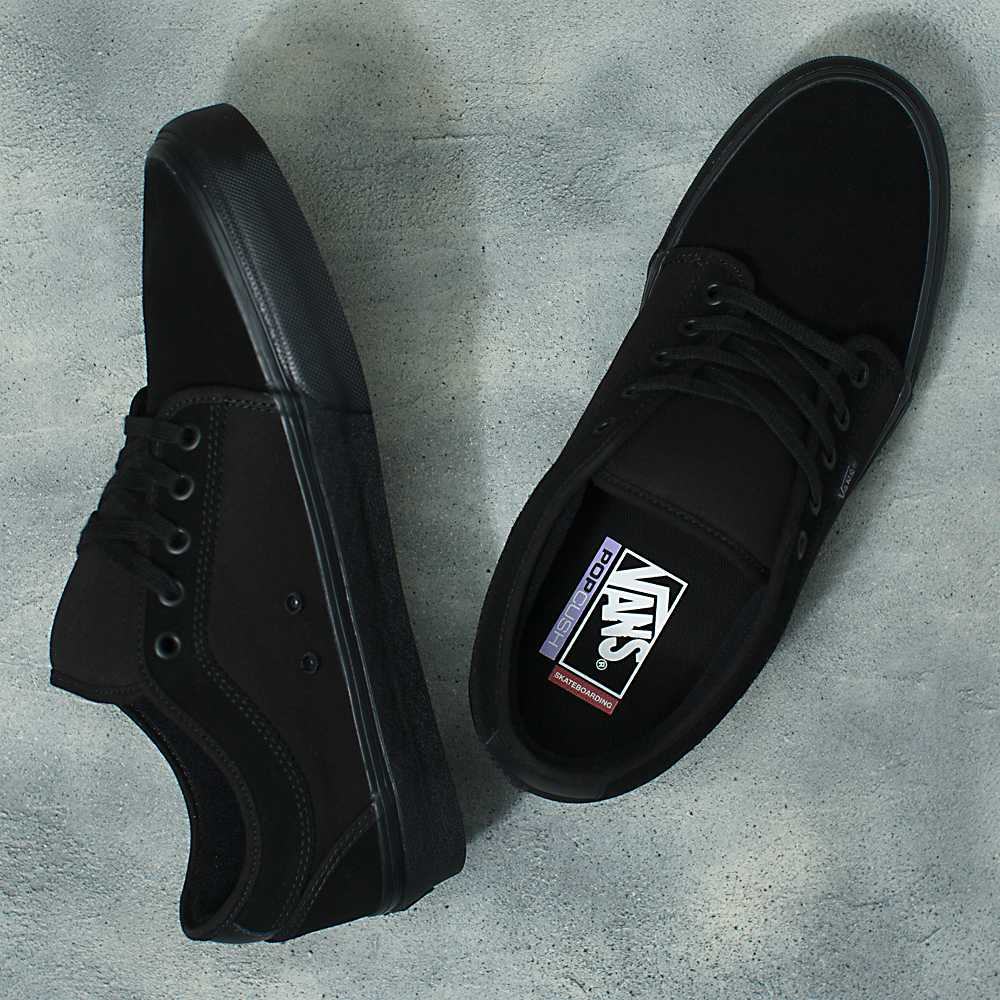 Tenis Skate Vans Skate Chukka Hombre Negras | CFG609187