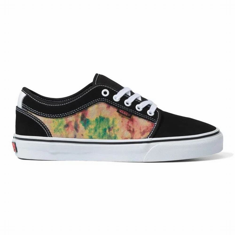 Tenis Skate Vans Skate Chukka Hombre Negras/Azules | XIF204386