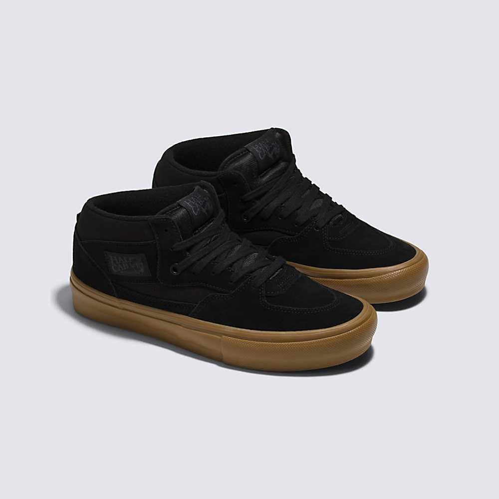 Tenis Skate Vans Skate Half Cab Hombre Negras | NCK124570