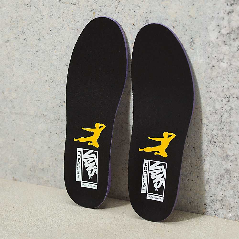 Tenis Skate Vans X Bruce Lee Skate Old Skool Mujer Negras/Amarillo | FLN130794