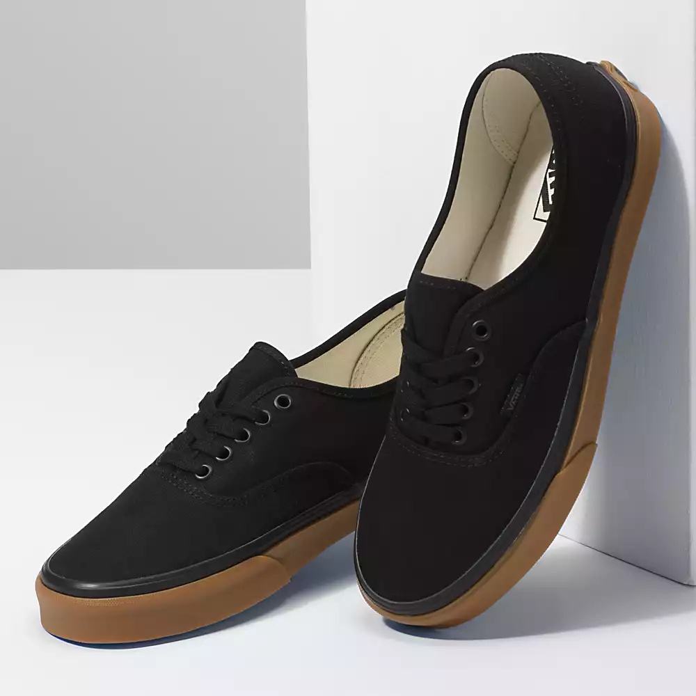 Tenis Vans 12 Oz Canvas Authentic Hombre Negras | KOZ039684